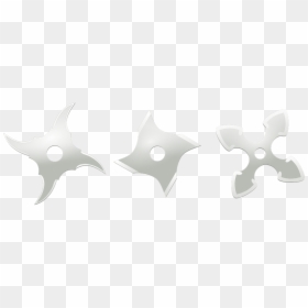 Ninja, Stars, Weapons, Projectiles, Stealth, Shuriken - Ninja Throwing Stars, HD Png Download - throwing star png