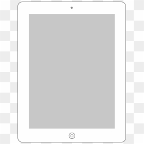 Clip Art Apple Products Minimal Wireframe - Ipad Minimal, HD Png Download - ipad template png