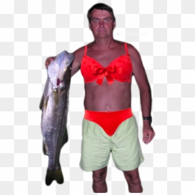 Bolsonaro Com Peixe Png, Transparent Png - peixe png