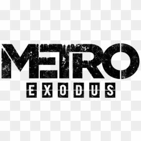 Metro Exodus Logo Png, Transparent Png - metro 2033 png