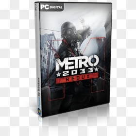 Metro 2033 Redux Box Art, HD Png Download - metro 2033 png
