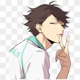 Toru Oikawa Haikyuu Cute, HD Png Download - oikawa tooru png