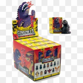 Godzilla King Of The Monsters Mini Figure Series - Kidrobot Godzilla Blind Box, HD Png Download - godzilla 1954 png
