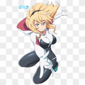 Spider Woman Gwen Stacy Hentai, HD Png Download - spider legs png