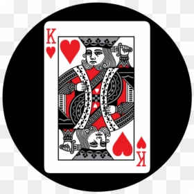 Red Card Apollo Design - Black And White Queen Of Spades Card, HD Png Download - king of hearts png
