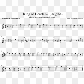 Sheet Music, HD Png Download - king of hearts png