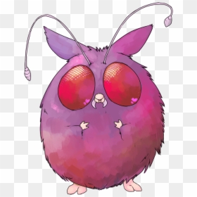 “ A Mega-sparkly Venonat Because They Deserve The Sparkle - Cartoon, HD Png Download - vileplume png