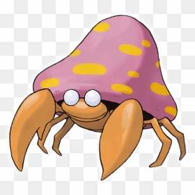 Crab Pokemon With Shell, HD Png Download - vileplume png