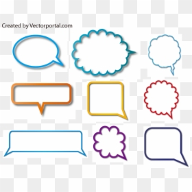 Clouds Chat, HD Png Download - bubbles vector png