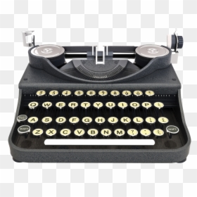 0 Background - Vintage Typewriter, HD Png Download - typewriter icon png