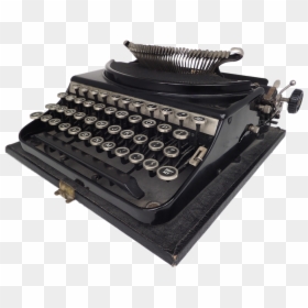 Transparent Typewriter Clipart Free - Typewriter Png, Png Download - typewriter icon png