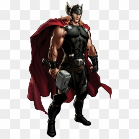 Foster America Comics Thor Alliance Marvel - Thor In Marvel Avengers, HD Png Download - marvel comics png