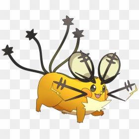 Dedenne Shiny, HD Png Download - dedenne png