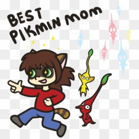 Best Pikmin Mom Tsushi - Cartoon, HD Png Download - pikmin png