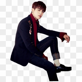 #bap #bapdaehyun #daehyun #kpop - Sitting, HD Png Download - daehyun png