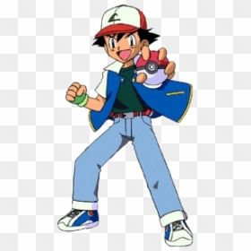 Pokemon Ash, HD Png Download - pokemon characters png