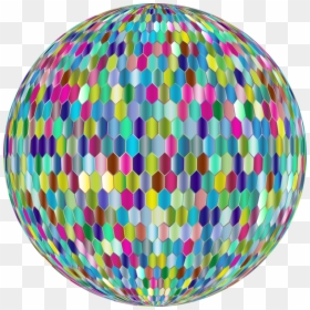 Ball,balloon,sphere - Sphere, HD Png Download - hexagon grid png