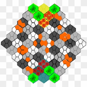 Circle, HD Png Download - hexagon grid png