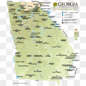 Map Georgia State, HD Png Download - marina joyce png