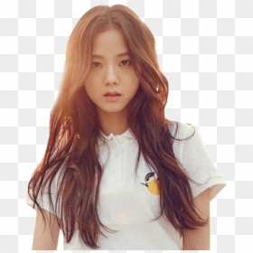 Surfer-hair - Blackpink Jisoo Png, Transparent Png - latina model png