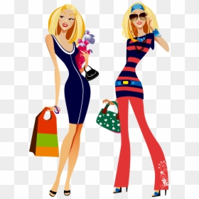 Thumb Image - Women Free Fashion Vector, HD Png Download - compras png