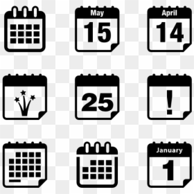 Administration Icons - Calendar Icon Small Size, HD Png Download - agenda icon png