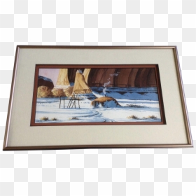 Carlos Begay, Navajo American Indian Hogan House In - Picture Frame, HD Png Download - american indian png