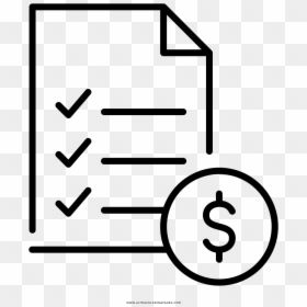 Shopping List Coloring Page - Transparent Report Icon Png, Png Download - compras png