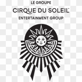 Cirque Du Soleil Entertainment Group Logo, HD Png Download - cirque du soleil logo png