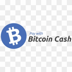 Bitcoin Cash Logo Blue, HD Png Download - bitcoin cash logo png