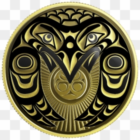 Raven Brings The Light Gold Coin, HD Png Download - 2017 gold png