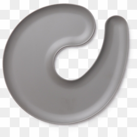 1handplate Small Matt Grey Plate With A Hole For A - Crescent, HD Png Download - plate icon png