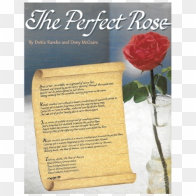 The Perfect Rose Sheet Music Cover Album Bkgrd - Garden Roses, HD Png Download - rose thorns png