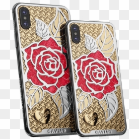 Caviar Iphone Xs Love Rose - Smartphone, HD Png Download - rose thorns png