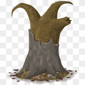 Thumb Image - Broken Tree Cartoon Png, Transparent Png - tronco png