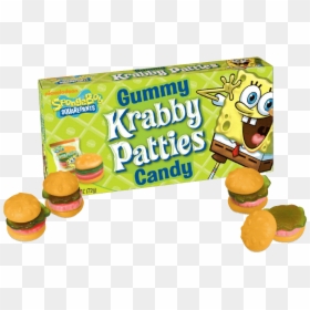The Candy Lab - Spongebob Krabby Patty Gummy, HD Png Download - krabby png