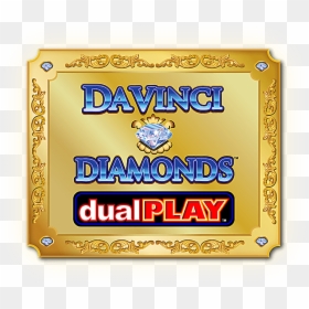 Davinci Resolve Logo Png , Png Download - Davinci Diamonds Dual Play Slot, Transparent Png - davinci resolve logo png