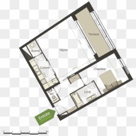 Floor Plan, HD Png Download - square vignette png