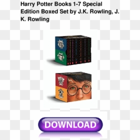 Harry Potter Sets Book, HD Png Download - harry potter books png