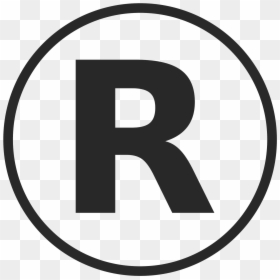 Transparent R Symbol Png - Copyright R Logo, Png Download - makers mark png