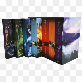 Harry Potter Box Set - Harry Potter Box Set Paperback, HD Png Download - harry potter books png