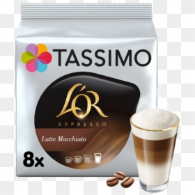 Latte Macchiato Tassimo Pods, HD Png Download - cafe con leche png