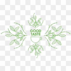 Good Taste Floral - Good Taste, HD Png Download - cafe con leche png