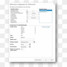 Sharepoint Search Tutorial Refinement - Sharepoint Keyword Refinement, HD Png Download - growtopia png