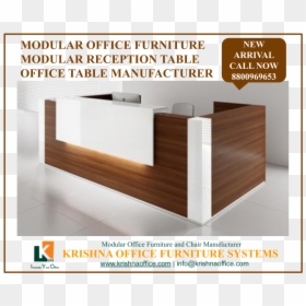 Desk, HD Png Download - reception desk png