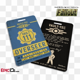 Overseer "fallout, HD Png Download - vault tec png