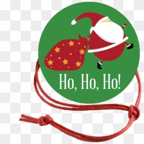 Holiday Napkin Knot - Clip Art, HD Png Download - ho ho ho png