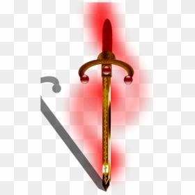 Goldensword2ndtry - Sword, HD Png Download - sword blade png