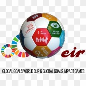 Global Goals World Cup Logo Png, Transparent Png - balon futbol png