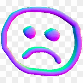 Aesthetic Sad Face Clipart , Png Download - Aesthetic Sad Face Png, Transparent Png - sad face.png